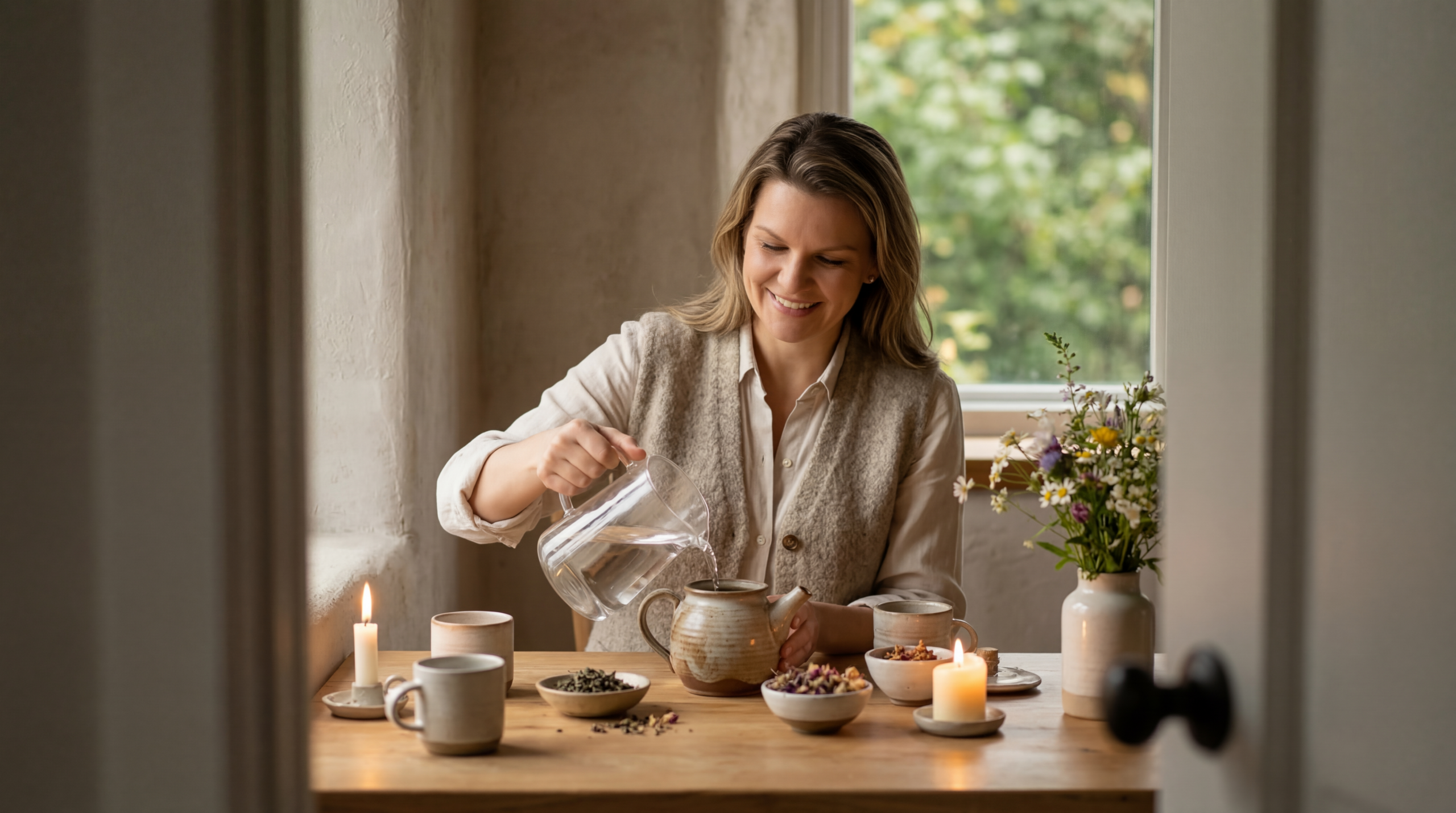 Doctor providing compassionate care to a patient in a home setting