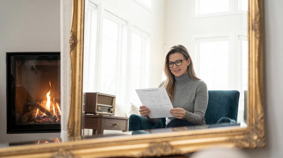 Abstract glowing light and flowing ribbons symbolizing spiritual peace and emotional well-being.