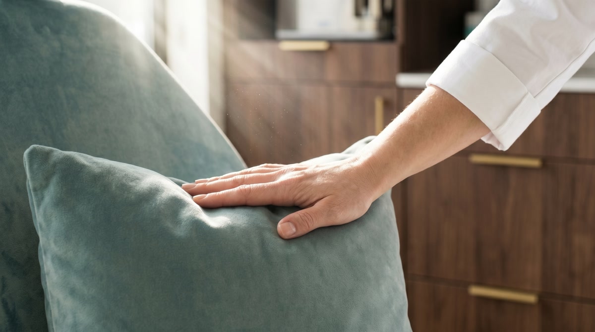 Illustration showing the bridge between curative treatments and palliative comfort